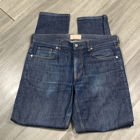 Everlane “Authentic Slim” DarkWash Stretch Jeans     size 33 - Picture 6 of 9